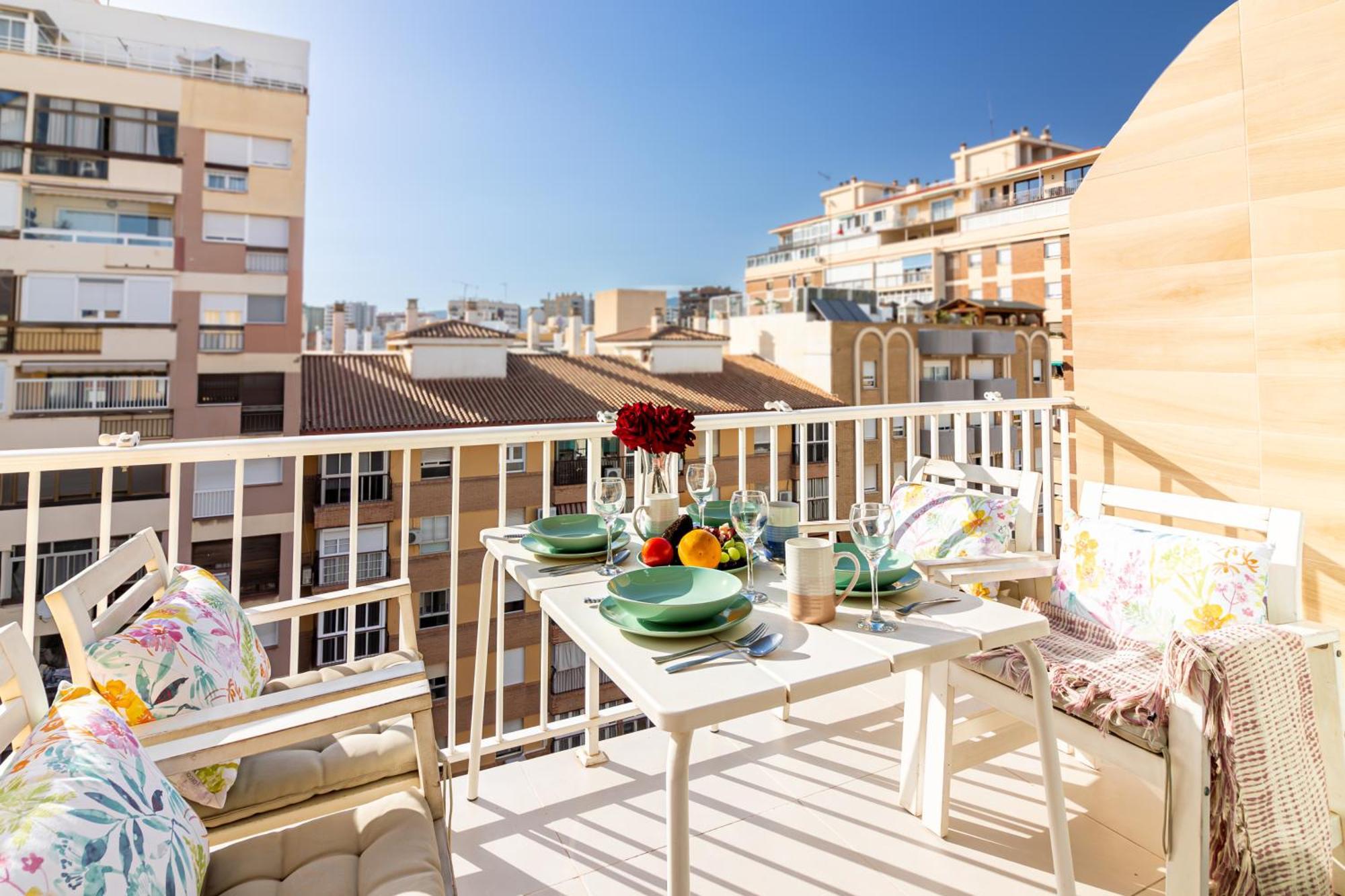 Malaga Center Flat Holidays Salitre Dış mekan fotoğraf