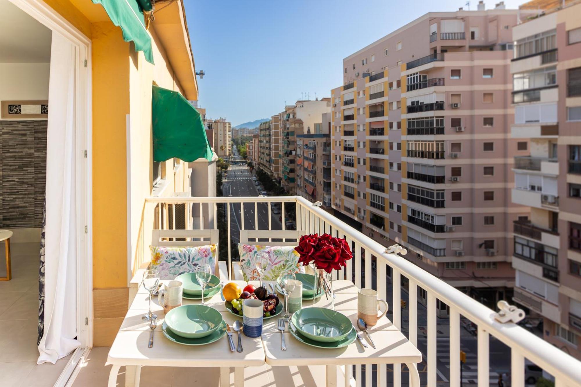 Malaga Center Flat Holidays Salitre Dış mekan fotoğraf